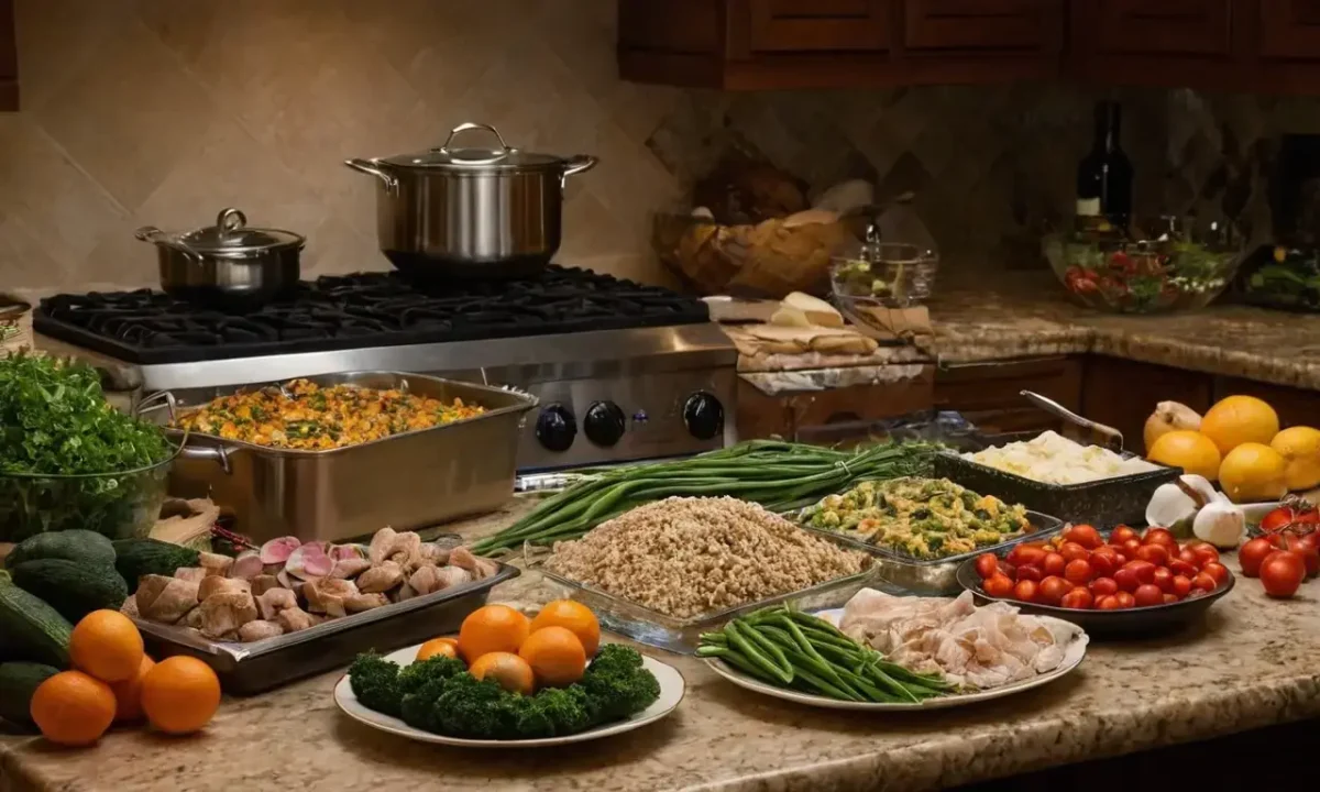 Weeknight meal prep streamlines dinner preparation without sacrificing flavor